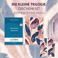 Die kleine Trilogie Geschenkset (Buch mit Audio-Online) + Marmorträume Schreibset Premium, m. 1 Beilage, m. 1 Buch - Tschechow, Anton Pawlowitsch