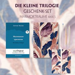 Die kleine Trilogie Geschenkset (Buch mit Audio-Online) + Marmorträume Schreibset Basics, m. 1 Beilage, m. 1 Buch - Tschechow, Anton Pawlowitsch