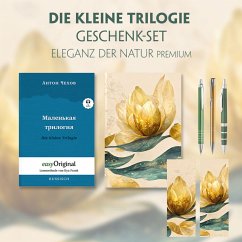 Die kleine Trilogie Geschenkset (Buch mit Audio-Online) + Eleganz der Natur Schreibset Premium, m. 1 Beilage, m. 1 Buch - Tschechow, Anton Pawlowitsch