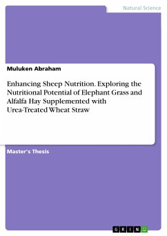 Enhancing Sheep Nutrition. Exploring the Nutritional Potential of Elephant Grass and Alfalfa Hay Supplemented with Urea-Treated Wheat Straw (eBook, PDF)