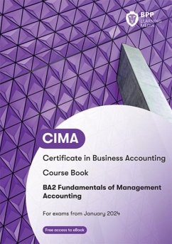 CIMA BA2 Fundamentals of Management Accounting - BPP Learning Media