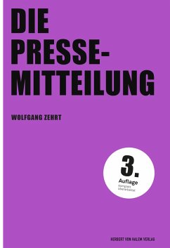 Cover Die Pressemitteilung (eBook, PDF)