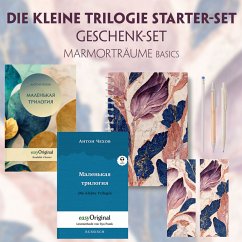 Die Kleine Trilogie Starter-Paket Geschenkset - 2 Bücher (mit Audio-Online) + Marmorträume Schreibset Basics, m. 2 Beila - Tschechow, Anton Pawlowitsch