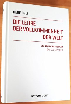 Die Lehre der Vollkommenheit der Welt - Egli, René