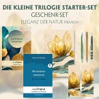 Die Kleine Trilogie Starter-Paket Geschenkset - 2 Bücher (mit Audio-Online) + Eleganz der Natur Schreibset Premium, m. 2