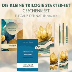 Die Kleine Trilogie Starter-Paket Geschenkset - 2 Bücher (mit Audio-Online) + Eleganz der Natur Schreibset Premium, m. 2 - Tschechow, Anton Pawlowitsch