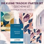 Die Kleine Trilogie Starter-Paket Geschenkset - 2 Bücher (mit Audio-Online) + Marmorträume Schreibset Premium, m. 2 Beil