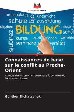 Connaissances de base sur le conflit au Proche-Orient - Dichatschek, Günther