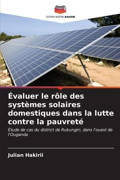 Évaluer le rôle des systèmes solaires domestiques dans la lutte contre la pauvreté - Hakirii, Julian