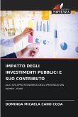 IMPATTO DEGLI INVESTIMENTI PUBBLICI E SUO CONTRIBUTO