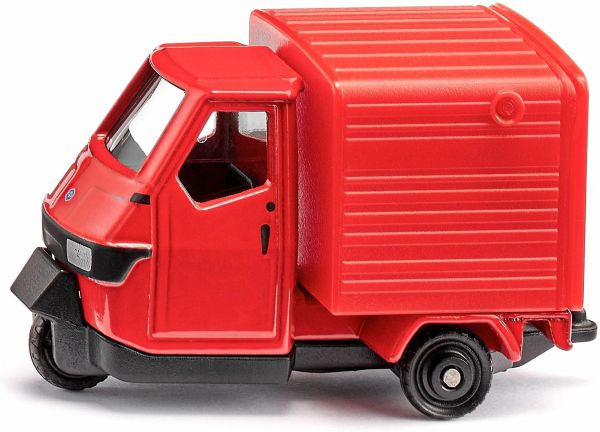 SIKU 1583 - Piaggio Ape 50, Metall/Kunststoff, rot SIKU 1583 - Piaggio Ape 50, Metall/Kunststoff, rot