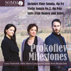 Prokofiev Milestones,Vol. 1 - Trotovsek,Lana/Bizjak,Boris/Canyigueral,Maria