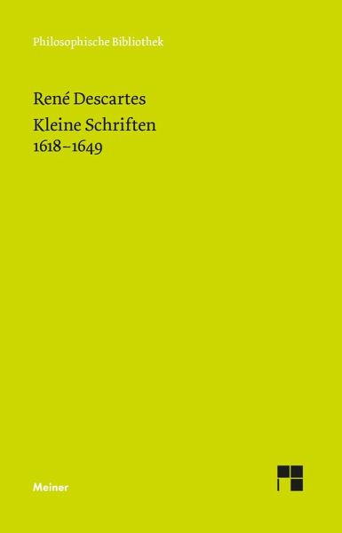 Kleine Schriften 1618-1649 (eBook, PDF) Kleine Schriften 1618-1649 (eBook, PDF)