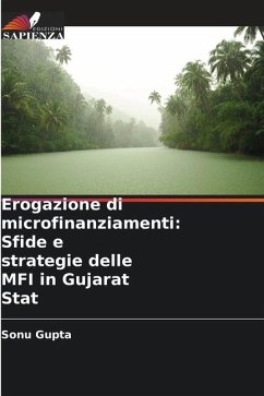 Erogazione di microfinanziamenti: Sfide e strategie delle MFI in Gujarat Stat - Gupta, Sonu