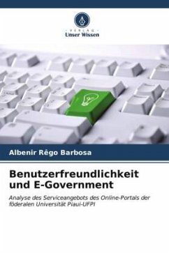 Benutzerfreundlichkeit und E-Government - Rêgo Barbosa, Albenir