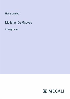 Madame De Mauves - James, Henry