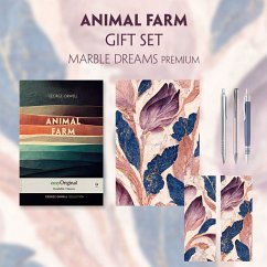 Animal Farm (with audio-online) Readable Classics Geschenkset + Marmorträume Schreibset Premium, m. 1 Beilage, m. 1 Buch - Orwell, George