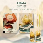 Emma (with audio-online) Readable Classics Geschenkset + Eleganz der Natur Schreibset Basics, m. 1 Beilage, m. 1 Buch