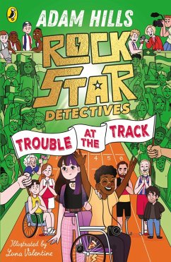 Rockstar Detectives: Trouble at the Track (eBook, ePUB) - Hills, Adam