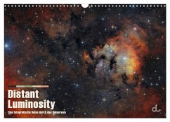 Distant Luminosity: Eine fotografische Reise durch das Universum (Wandkalender 2024 DIN A3 quer), CALVENDO Monatskalender - Calvendo;Luminosity, Distant