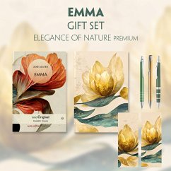 Emma (with audio-online) Readable Classics Geschenkset + Eleganz der Natur Schreibset Premium, m. 1 Beilage, m. 1 Buch - Austen, Jane