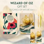 The Wizard of Oz (with audio-online) Readable Classics Geschenkset + Eleganz der Natur Schreibset Basics, m. 1 Beilage,