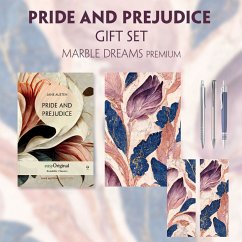 Pride and Prejudice (with audio-online) Readable Classics Geschenkset + Marmorträume Schreibset Premium, m. 1 Beilage, m - Austen, Jane
