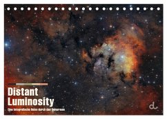 Distant Luminosity: Eine fotografische Reise durch das Universum (Tischkalender 2024 DIN A5 quer), CALVENDO Monatskalender
