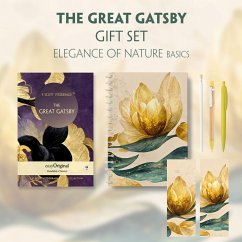 The Great Gatsby (with audio-online) Readable Classics Geschenkset + Eleganz der Natur Schreibset Basics, m. 1 Beilage, - Fitzgerald, F. Scott