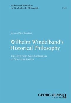 Wilhelm Windelband's Historical Philosophy - Páez Bonifaci, Jacinto