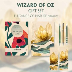 The Wizard of Oz (with audio-online) Readable Classics Geschenkset + Eleganz der Natur Schreibset Premium, m. 1 Beilage, - Baum, L. Frank