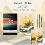 Animal Farm (with audio-online) Readable Classics Geschenkset + Eleganz der Natur Schreibset Premium, m. 1 Beilage, m. 1