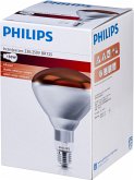Philips Infrarotlampe BR125 IR 150W E27 230-250V Red