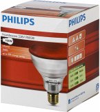 Philips Infrarotlampe PAR38 IR 100W E27 230V Red