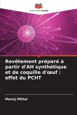 Revêtement préparé à partir d'AH synthétique et de coquille d'¿uf : effet du PCHT