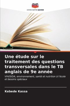 Une étude sur le traitement des questions transversales dans le TB anglais de 9e année - Kassa, Kebede