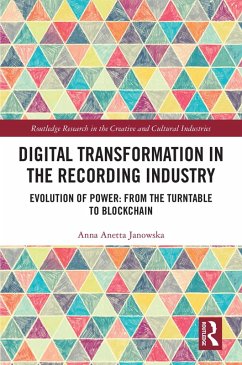 Digital Transformation in The Recording Industry (eBook, ePUB) - Janowska, Anna Anetta