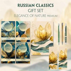 EasyOriginal Readable Classics / Russian Classics - 4 books (with audio-online) Readable Classics Geschenkset + Eleganz - Puschkin, Alexander