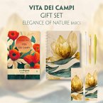 Vita dei campi (with audio-online) Readable Classics Geschenkset + Eleganz der Natur Schreibset Basics, m. 1 Beilage, m.
