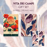 Vita dei campi (with audio-online) Readable Classics Geschenkset + Marmorträume Schreibset Basics, m. 1 Beilage, m. 1 Bu