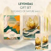 Leyendas (with audio-online) Readable Classics Geschenkset + Eleganz der Natur Schreibset Basics, m. 1 Beilage, m. 1 Buc