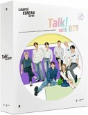 Talk! With BTS (Global edition)   2-Book Set (without Motipen)   Korean Learning for Basic Learners   Korean Keyboard Stickers