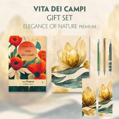Vita dei campi (with audio-online) Readable Classics Geschenkset + Eleganz der Natur Schreibset Premium, m. 1 Beilage, m - Verga, Giovanni
