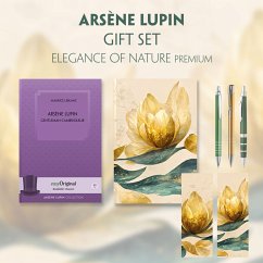 Arsène Lupin, gentleman-cambrioleur (with audio-online) Readable Classics Geschenkset + Eleganz der Natur Schreibset Pre - Leblanc, Maurice