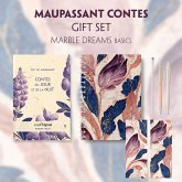 Contes du jour et de la nuit (with audio-online) Readable Classics Geschenkset + Marmorträume Schreibset Basics, m. 1 Be