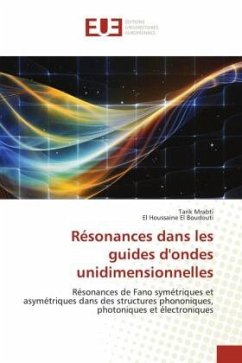 Résonances dans les guides d'ondes unidimensionnelles - Mrabti, Tarik;El Boudouti, El Houssaine