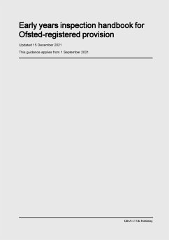 Early Years Inspection Handbook for Ofsted-Registered Provision - Ofsted