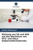 Wirkung von SA und ASA auf das Wachstum von HT3- und HeLa-Gebärmutterhalskrebs