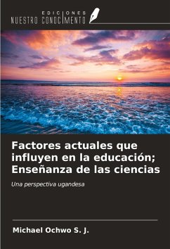 Cover Factores actuales que influyen en la educación; Enseñanza de las ciencias