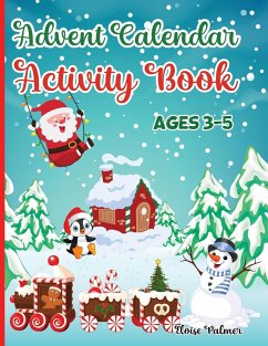 Advent Calendar Activity Book for Kids Ages 3-5 - Designs, Estelle